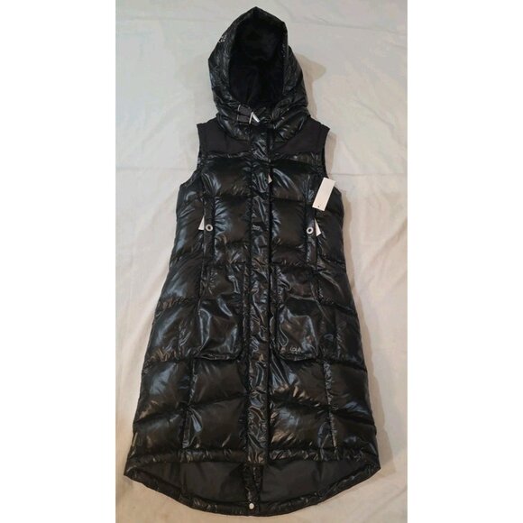 LOLE Hooded Vest Atelier Insulation Puffer Jacket NWT No Arms - Picture 1 of 16